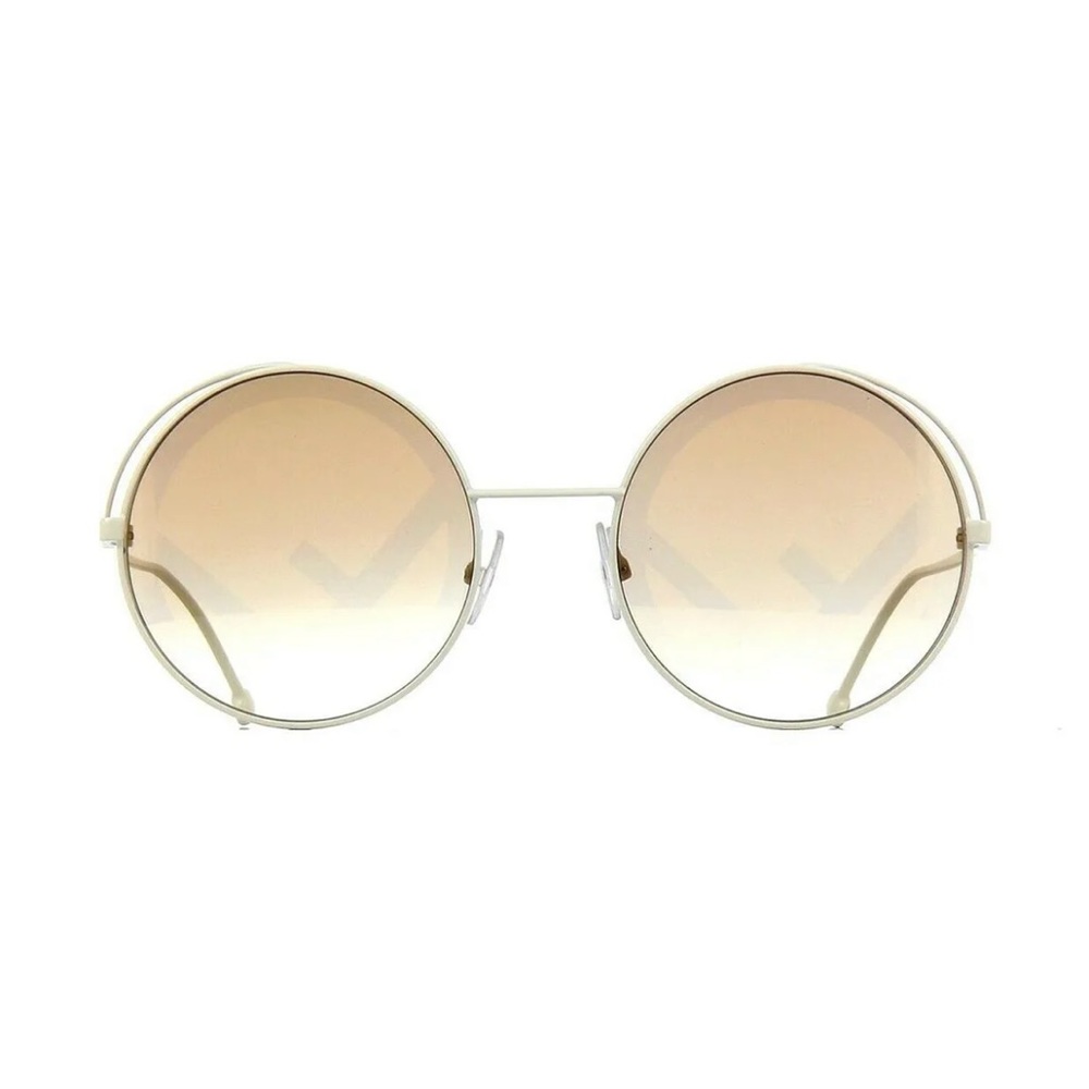 Authentic Ivory Fendirama Sunglasses **Brand New / Never worn Size: 53mm